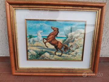 Quadro olio su tela di WALTER MOLINO 