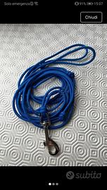 Guinzaglio per cani blu 