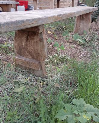 Panca in castagno