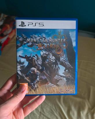 Monster Hunter Wilds Ps5 con  Copertina Straniera