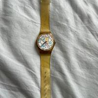Swatch vintage anni 90 design geometrico