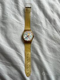 Swatch vintage anni 90 design geometrico