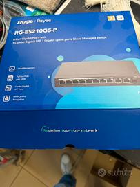 Switch PoE Gigabit Ruijie Reyee RG-ES210GS-P