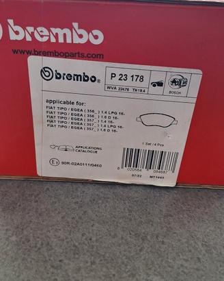 Brembo pastiglie Fiat anteriori P 23 178