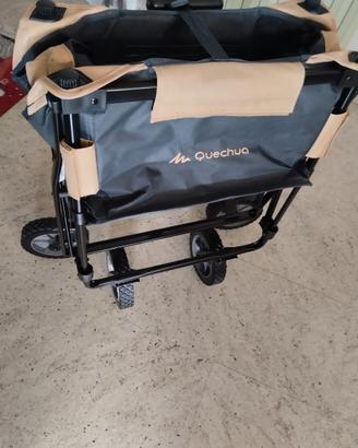 Carrello pieghevole da campeggio con ruote