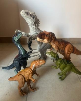 Dinosauri Lotto 5 pezzi con INDOMINUS REX