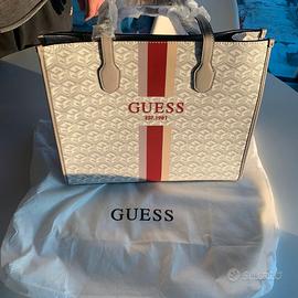 Guess SILVANA - Shopping bag - stone logo