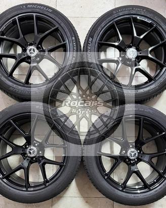 Cerchi 20 neri e pneumatici originali Mercedes Glc