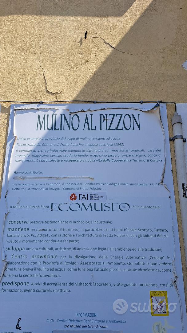 Mulino storico Veneto: camere, ristorante, attracc - Vista 5