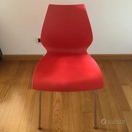 Sedia Maui Kartell Rosso