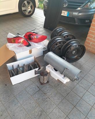 Peugeot 206 Fari sospensioni cerchi  e marmitte