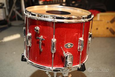 Slingerland Marching Snare rullante Red Sparkle 60