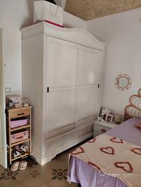 Armadio scorrevole shabby