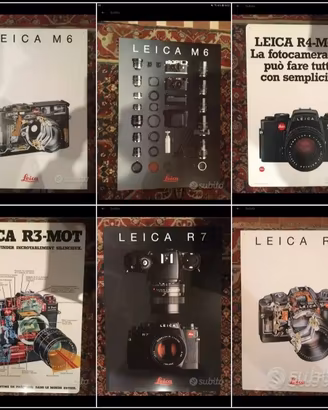 LEICA locandine grandi - macchine foto pubblicità 