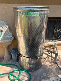 Cisterna Inox Ghidi da 600L per vino / olio