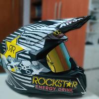 CASCO  moto airoh twist 2.0 rockstar + mascherina 