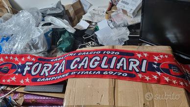 0718NN-Sciarpa Calcio Cagliari