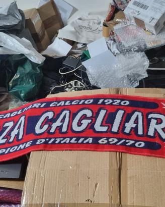 0718NN-Sciarpa Calcio Cagliari