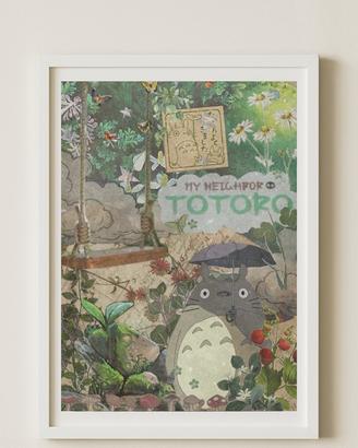 Quadro Totoro Studio Ghibli