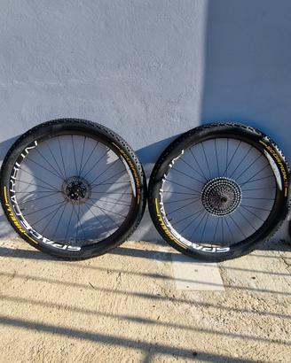 ruote space carbon olimpic mtb lefty