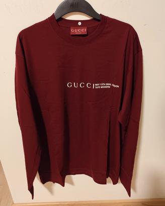 Maglietta Gucci XL Bordeaux