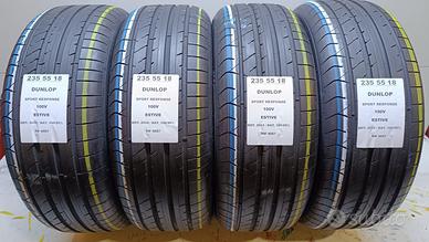 4 GOMME 235 55 18 DUNLOP 2024 RIF4557