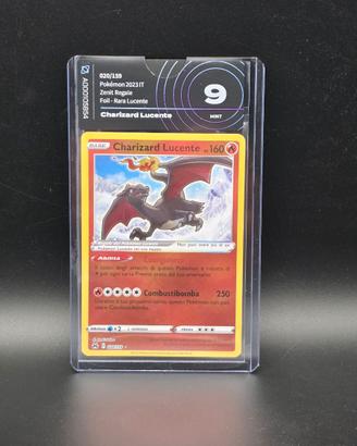 Pokémon AiGrading 9 Mint - Charizard Lucente CRZ