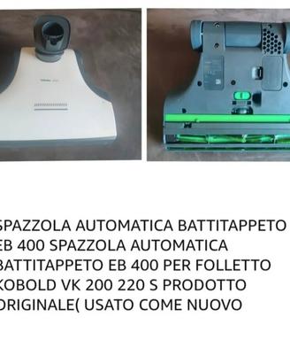spazzola automatica battitappeto 