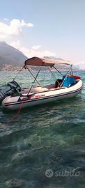 Tender gommone honwave T35 + evinrude 15 CV