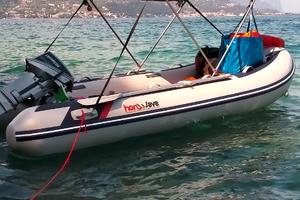 Tender gommone honwave T35 + evinrude 15 CV