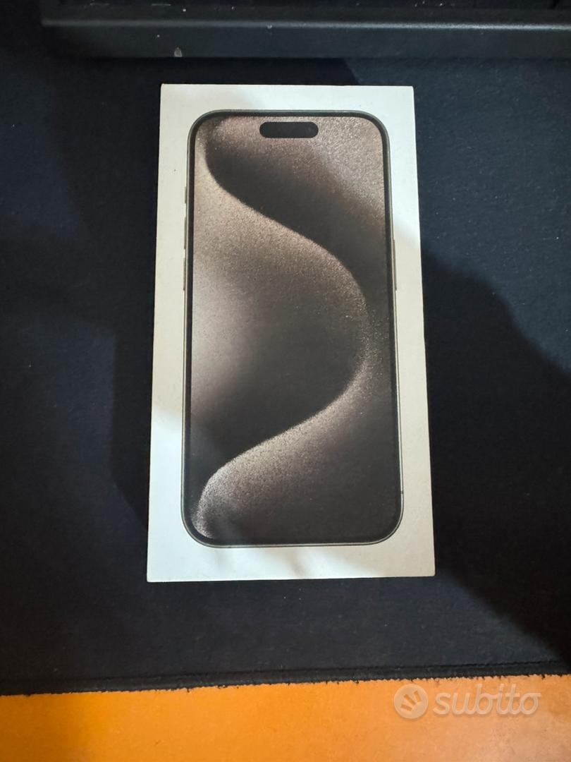 Iphone 15 pro 128gb (prezzo trattabile)