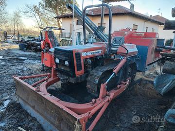 Trattore cingolato fiat 60-85 apripista forestale