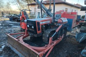 Trattore cingolato fiat 60-85 apripista forestale