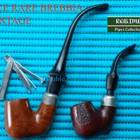 DUE RARE PIPE BREBBIA VINTAGE.