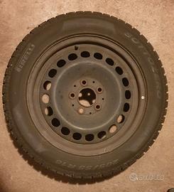 4 cerchi ferro da 16 a 5 fori 6Jx16H2 DOT E