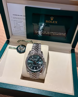 Rolex Datejust 41 Verde 126334 - nuovo aprile 2026