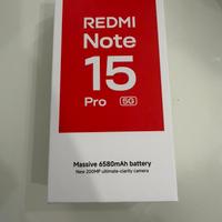 Xiaomi Redmi Note 15 Pro 5G 512 gb sigillato nuovo