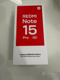 Xiaomi Redmi Note 15 Pro 5G 512 gb sigillato nuovo