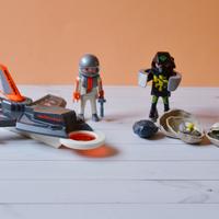 Playmobil agente segreto con jet rilevatore