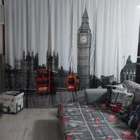 Set 6 tende a pannello stampa Londra