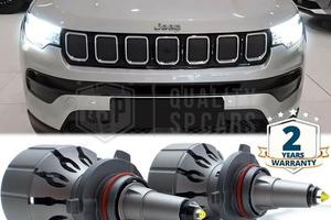 Kit LED HB3 PER Jeep Compass 2 Luci Bianche CANbus