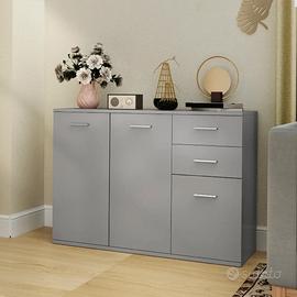 NUOVO credenza madia mobile ingresso salott grigio