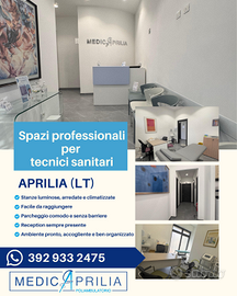 Spazi professionali per tecnici sanitari