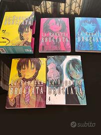 cofanetto manga : la ragazza bruciata