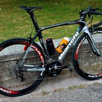 bici da corsa bianchi oltre xr2 superleggera 