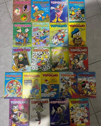 Lotto 21 fumetti topolino anni 90