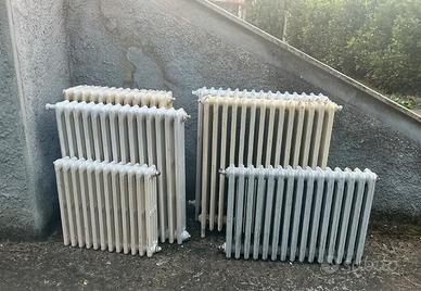 Termosifoni in ghisa usati