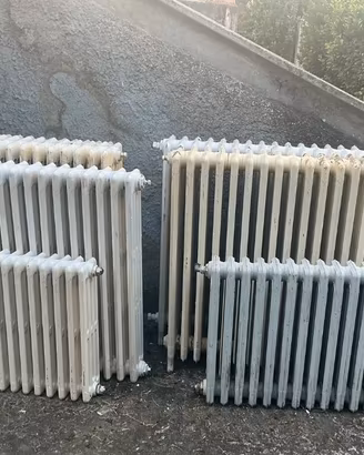 Termosifoni in ghisa usati