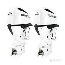 PROMO SU ULTIMA COPPIA HONDA MARINE  BF225D WHITE