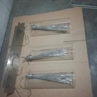 Lampadario moderno tubolare a LED